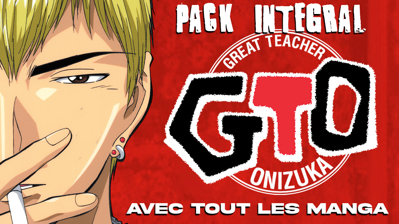MEDIA CIRCLE : GTO : Pack Inétgral - La Légende du Prof le Plus Rebelle