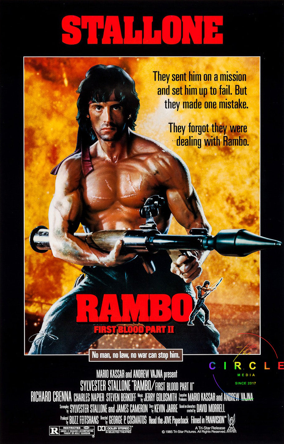 MEDIA CIRCLE : Stallone : l'Épopée Rambo & Rocky