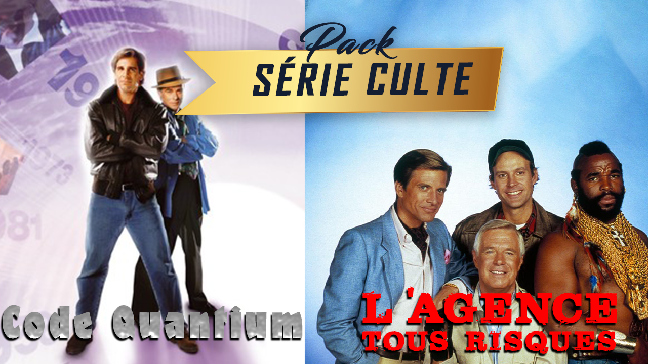 MEDIA CIRCLE : Pack Série Cultes: l'Agence Tous Risques/Code Quantum
