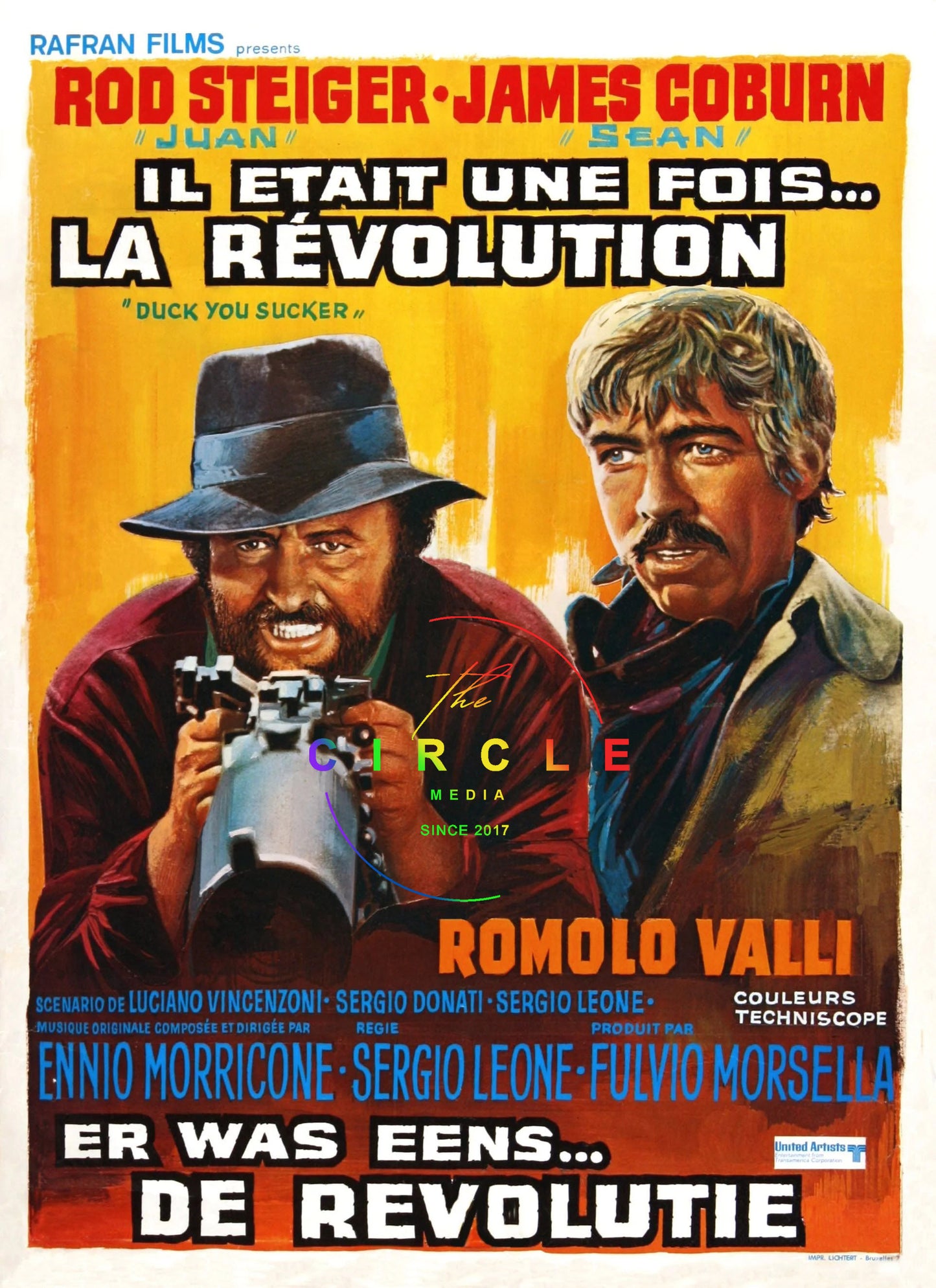 MEDIA CIRCLE : l'Épopée du Western : L'intégrale des Films de Sergio Leone sur Clé USB !