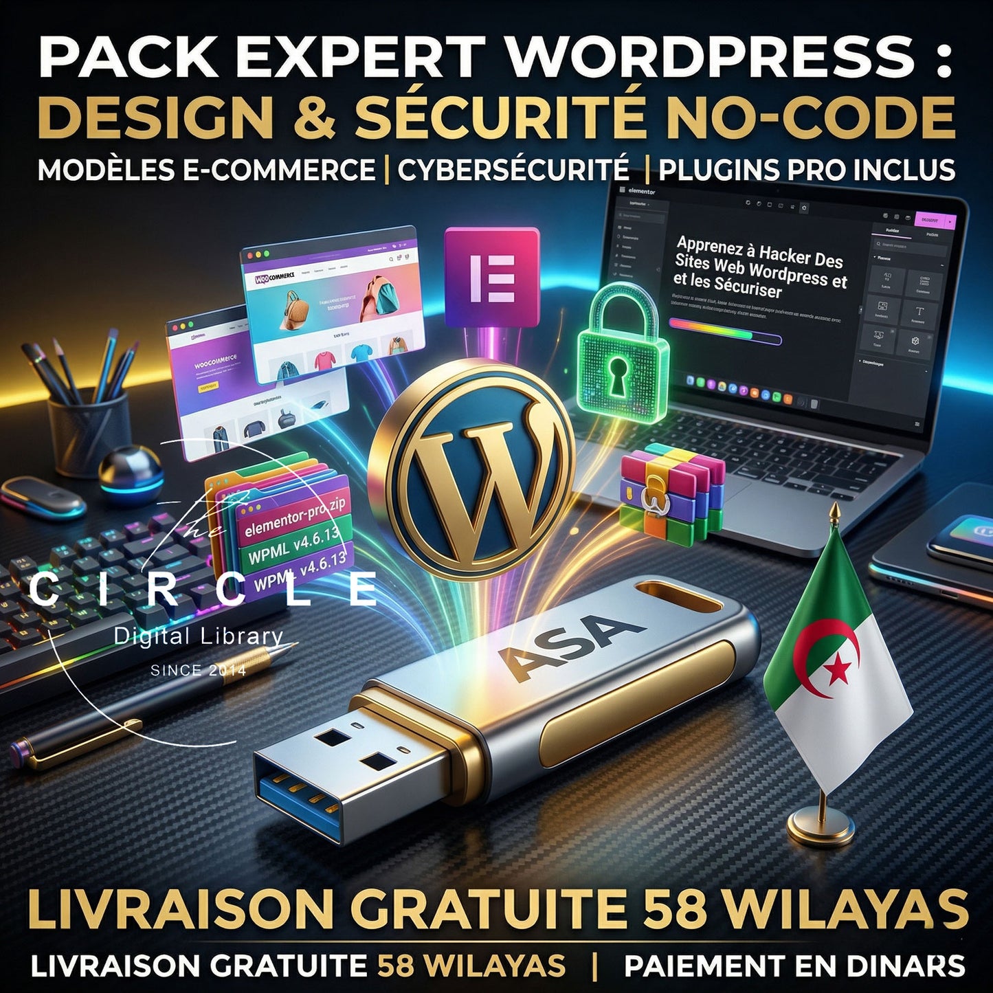 WORDPRESS : All in One Course pack