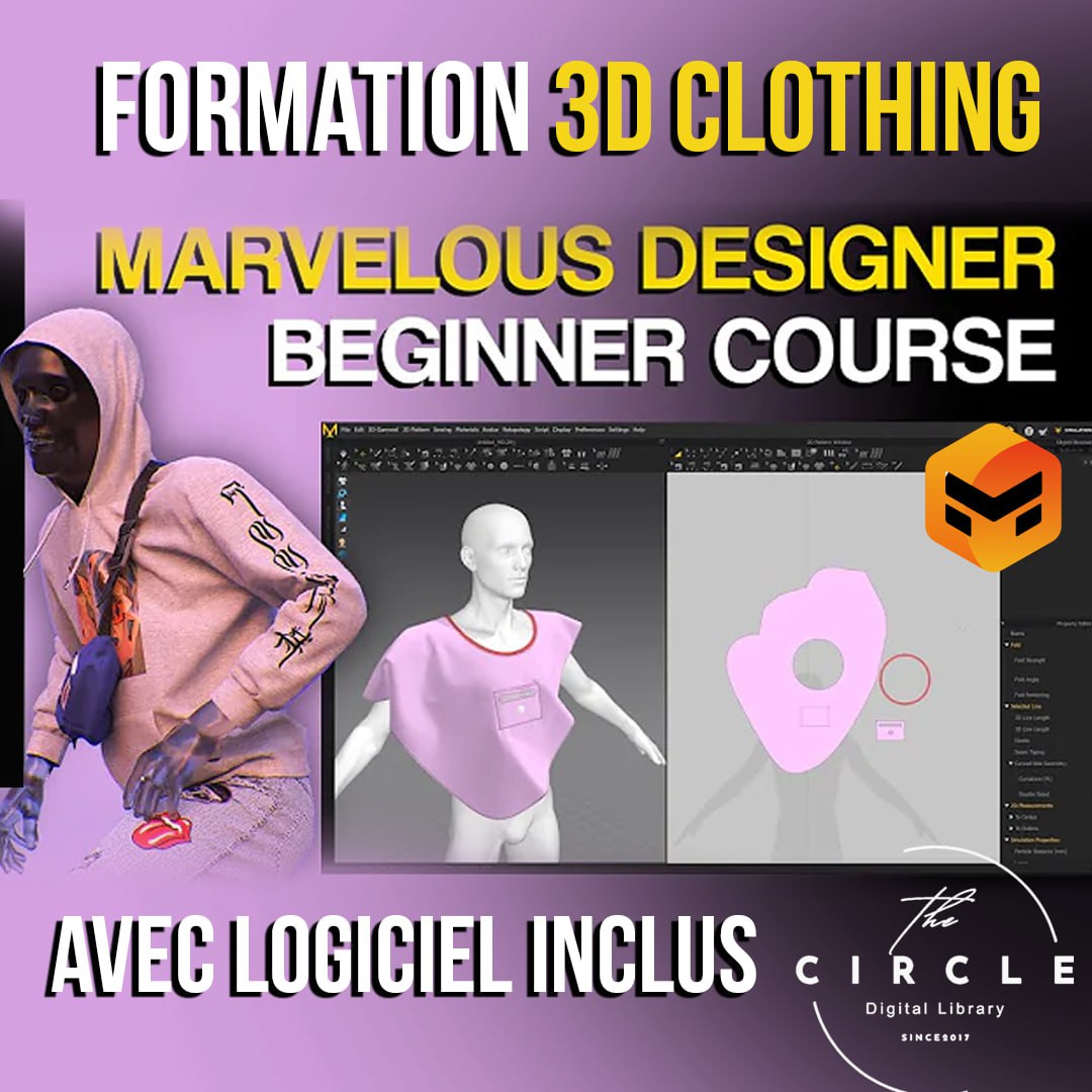 DASH FORMATION : Marvelous Designer