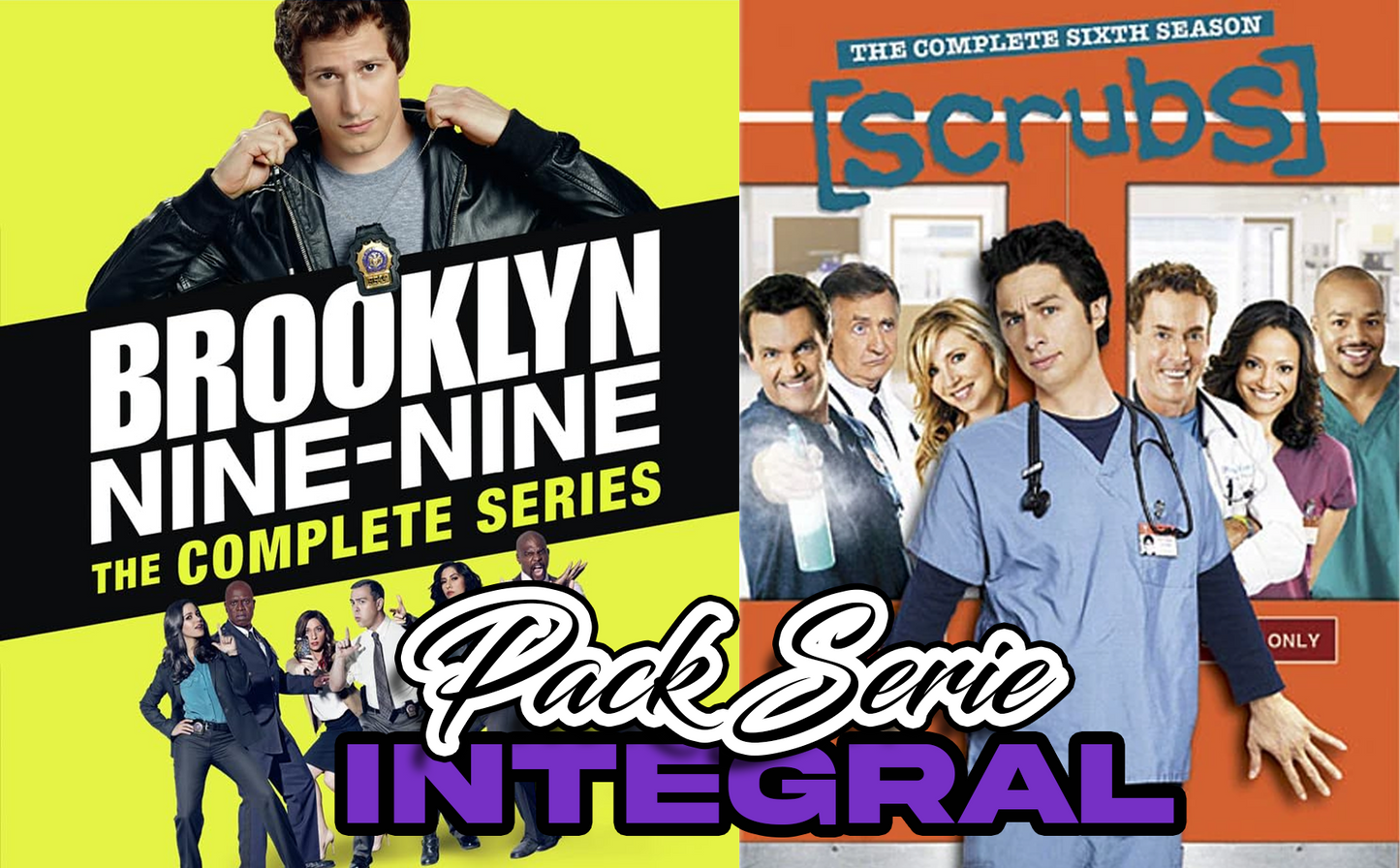 MEDIA CIRCLE : Brooklyn Nine-Nine + SCRUBS: Pack Séries intégrales sur clé usb