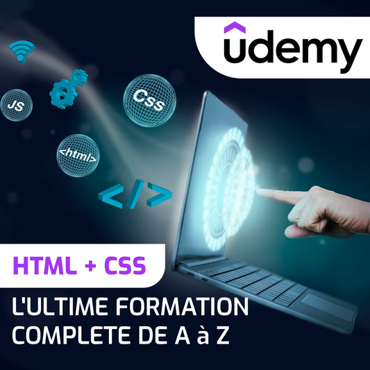 HTML+CSS: L'ULTIME FORMATION COMPLETE DE A à Z.