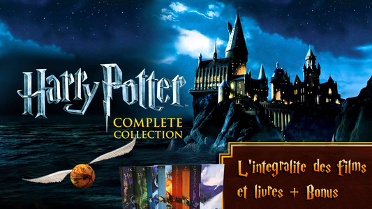 MEDIA CIRCLE : Harry Potter: Complete Collection - L'intégralité des films et livres +Bonus