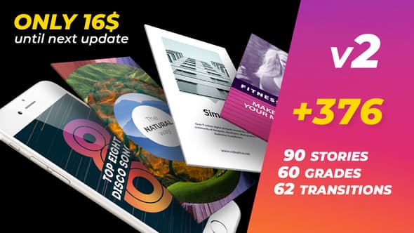 Dash After effects: 📱 Pack Instagram Stories v2 – 376+ Éléments Dynamiques ! 🚀