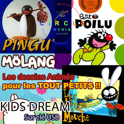 MEDIA CIRCLE : KIDS DREAM : Dessins animés pour les TOUT PETITS