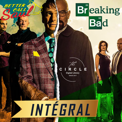 MEDIA CIRCLE : BREAKING BAD & BETTER CALL SAUL : L'intégral en français.