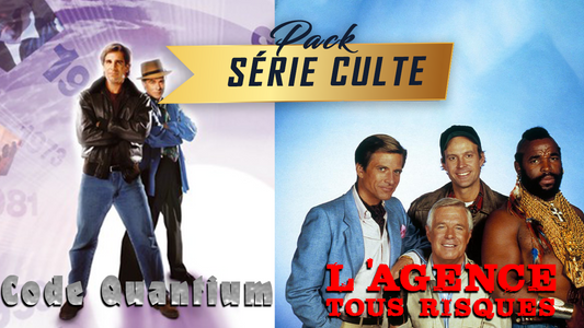 MEDIA CIRCLE : Pack Série Cultes: l'Agence Tous Risques/Code Quantum