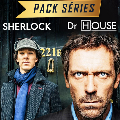MEDIA CIRCLE : Dr House & Sherlock: Séries diagnostic et déduction, complét en français