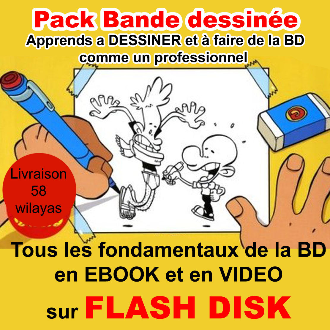 Apprends la Bande Dessinée Professionnelle !  Learn Drawing Comics