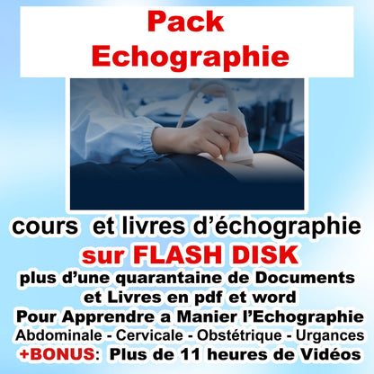 Pack Obstétrique et échographie générale 2en1