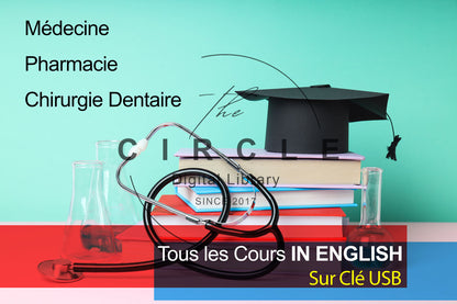 Cours des Sciences Médicales In English : Health Science Courses in one USB-disc