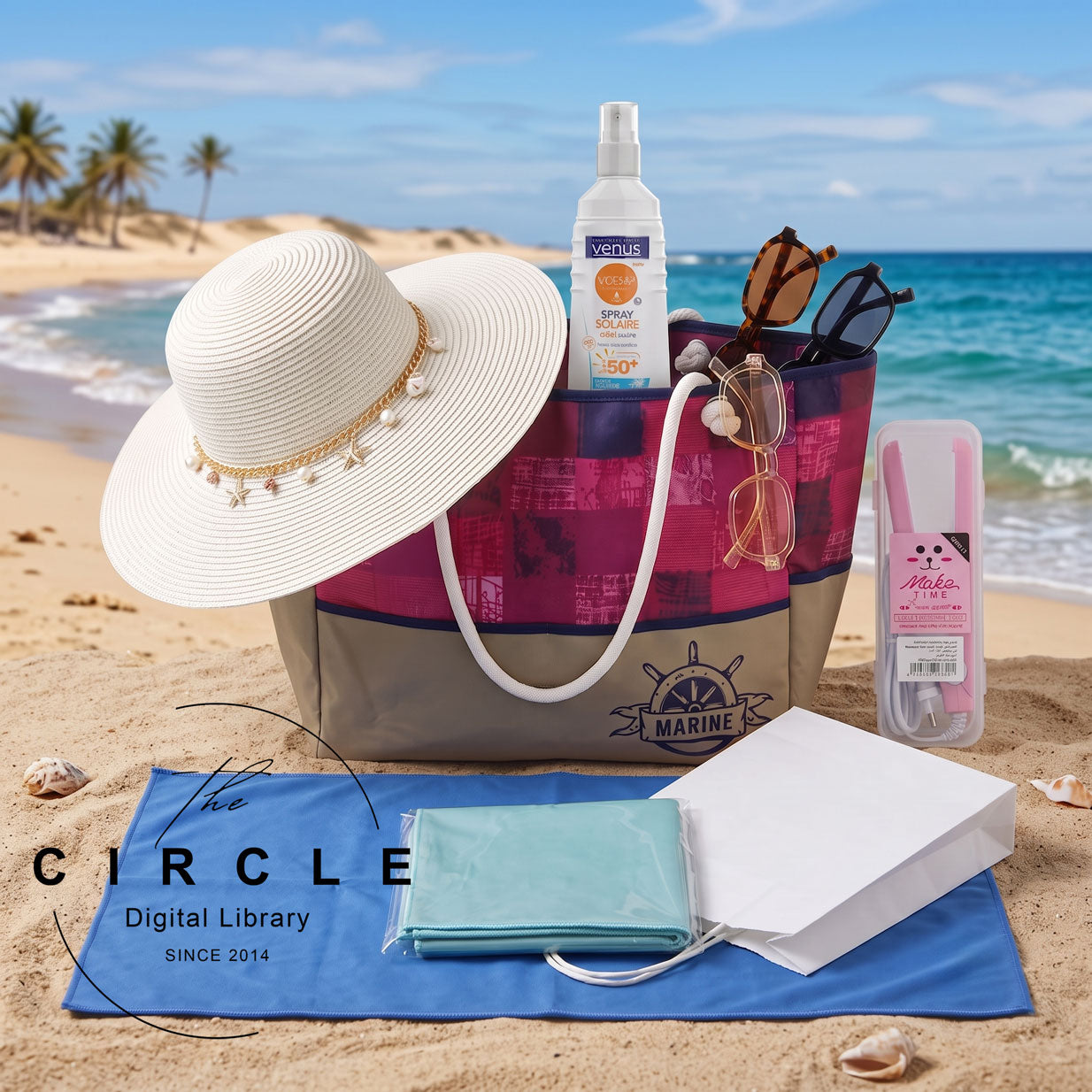 Pack plage et glamour