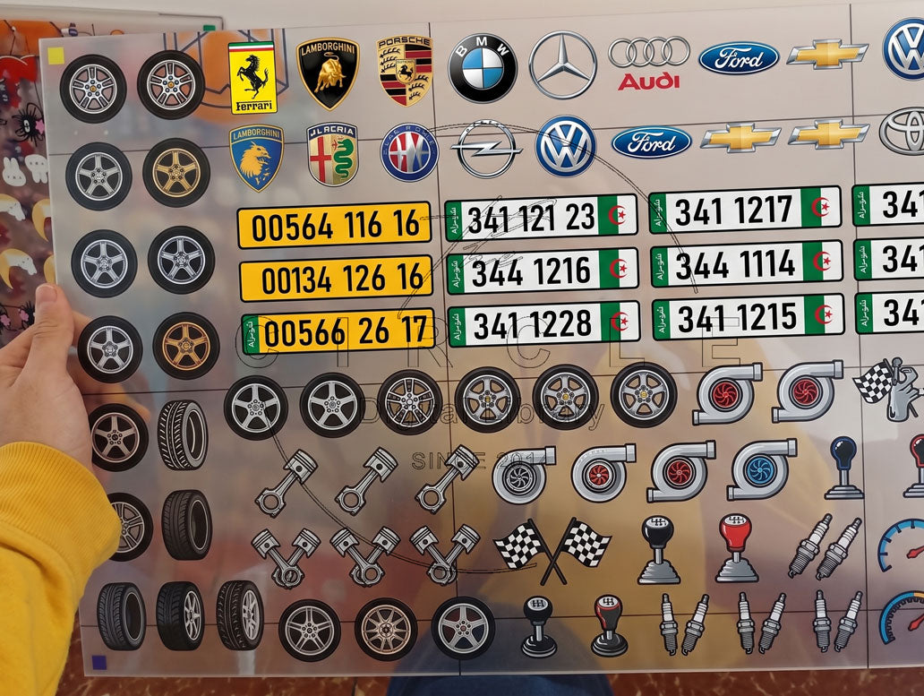 Porte-clés Premium : 58 Wilayas, Personnalisation 3.0