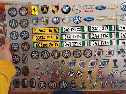Porte-clés Premium : 58 Wilayas, Personnalisation 3.0