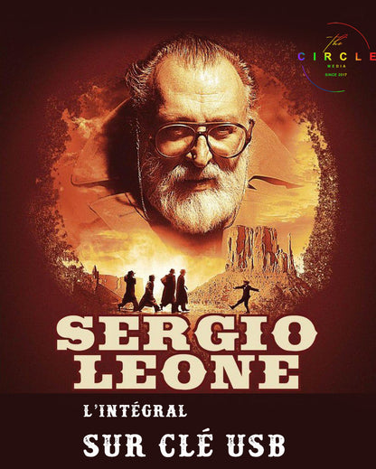 MEDIA CIRCLE :  l'Épopée du Western : L'intégrale des Films de Sergio Leone sur Clé USB !