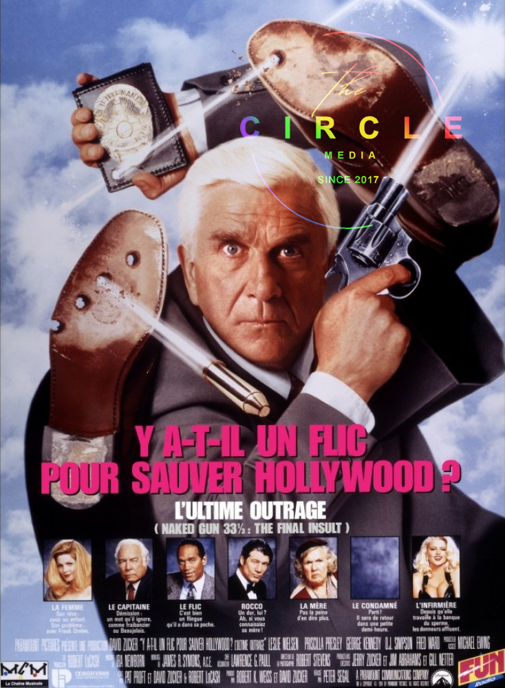 MEDIA CIRCLE : Leslie Nielson et les " y a t'il un flic"